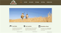 Desktop Screenshot of pheasantgroveutah.com